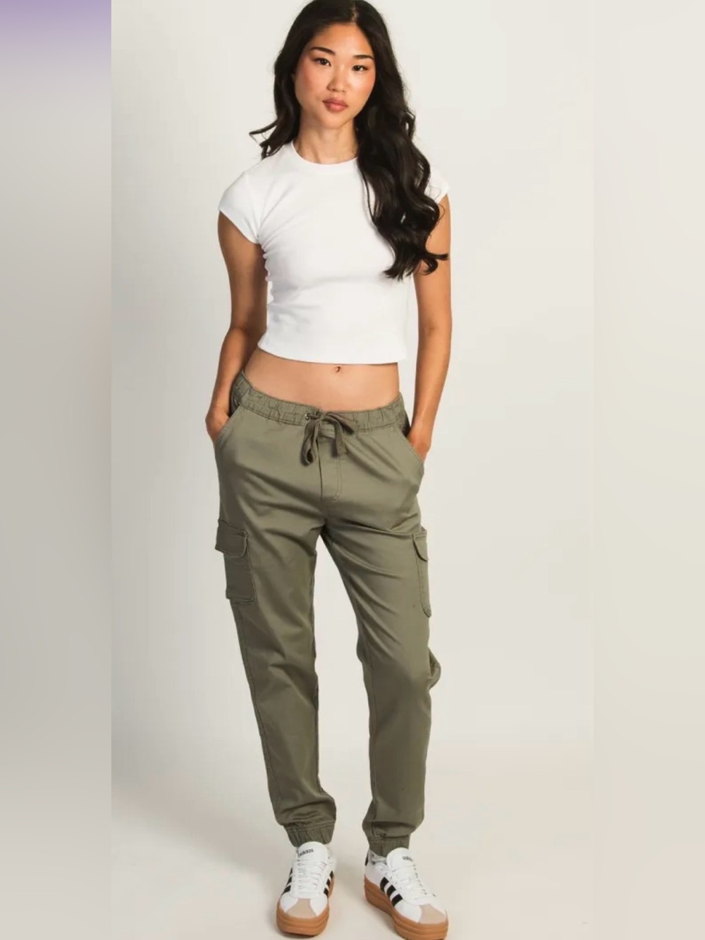 HARLOW DALLAS HYBRID JOGGER - OLIVE